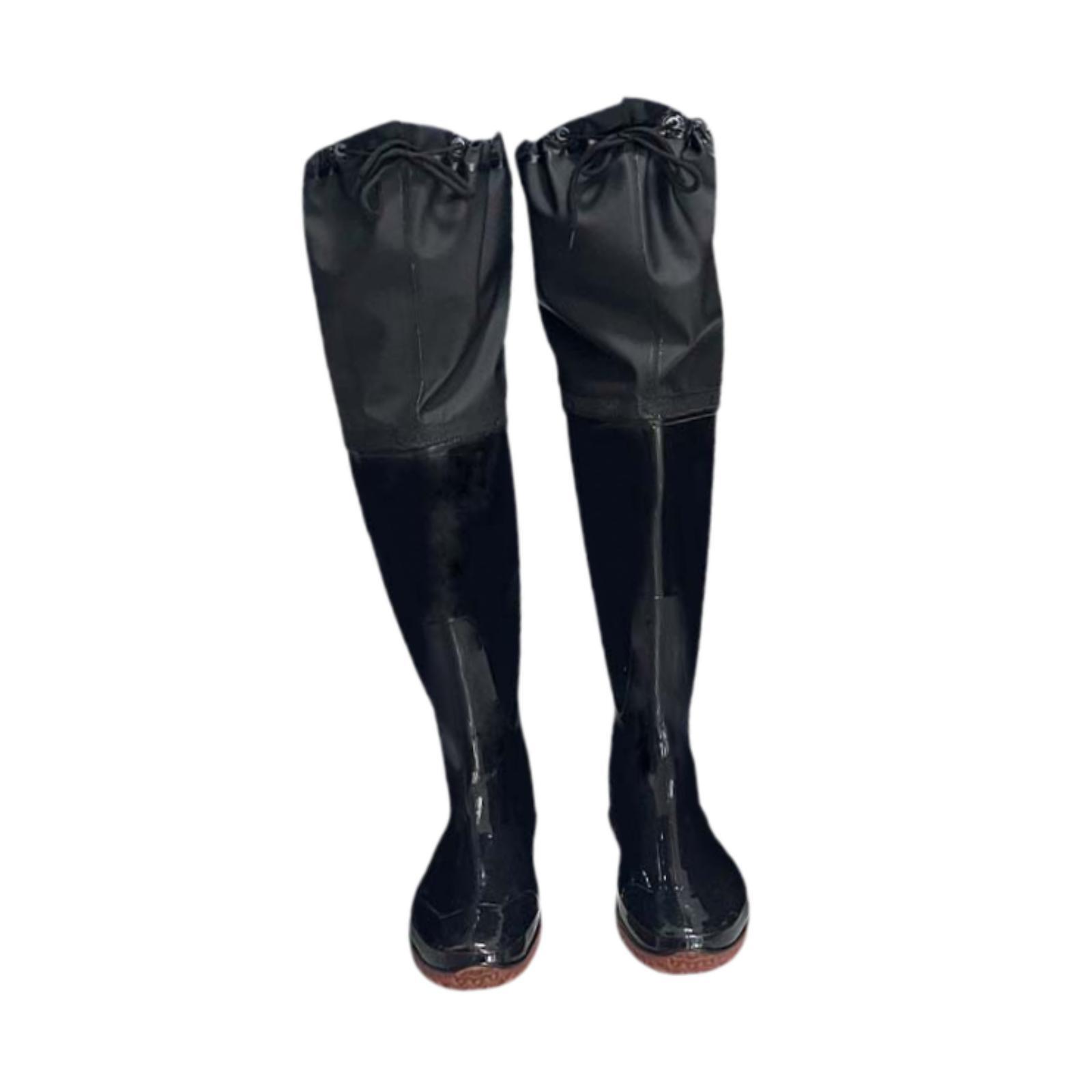 防水加工を施した、滑り止めソール付きの狩猟用ブーツ型ウェーダ - Fishing Pants Waterproof のレビューと価格