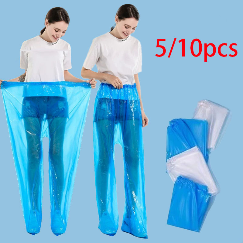 5/10 個使い捨てレインコートパンツポータブル防沫分割レイ - Fishing Rain Suit のレビューと価格