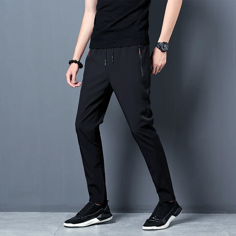 メンズカジュアルパンツストレートスリムフィット弾性ウエストジ - Fishing Pants Waterproof のレビューと価格