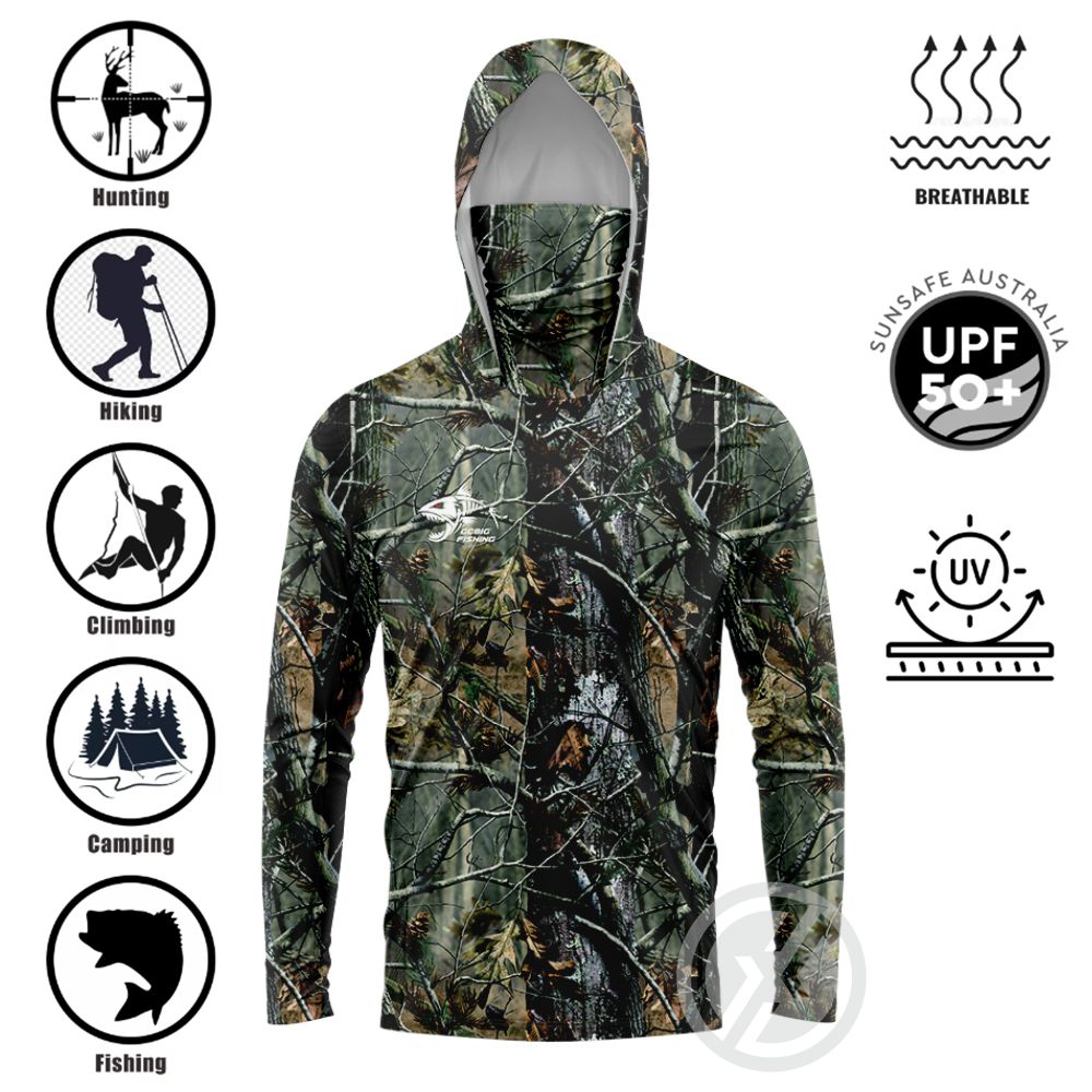 メンズアウトドア長袖釣り服UVカット服フード付きコート日焼け - Fishing Shirt Uv Protection のレビューと価格
